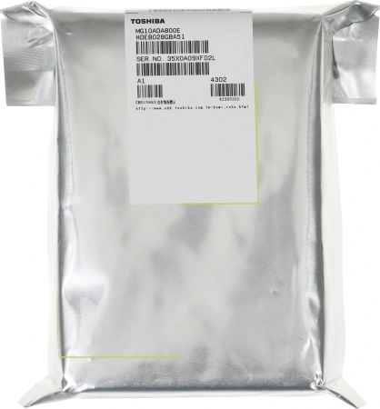 Жесткий диск Toshiba SATA-III 8TB MG10ADA800E Server Enterprise Capacity 512E (7200rpm) 512Mb 3.5"