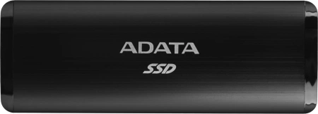 Накопитель SSD A-Data USB-C 256Gb ASE760-256GU32G2-CBK SE760 1.8" черный