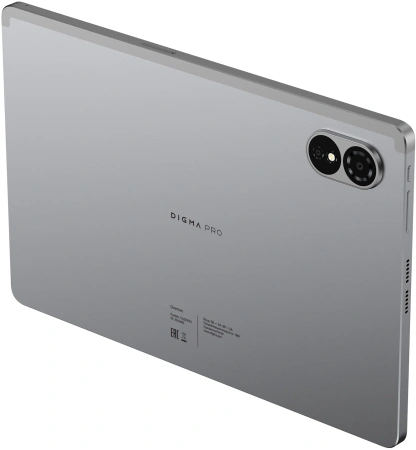 Планшет Digma Pro Quantum T606 (1.6) 8C RAM6Gb ROM128Gb 11" In-Cell 1280x800 4G 2Sim Android 14 серый 13Mpix 5Mpix BT WiFi microSD 2Tb 7000mAh