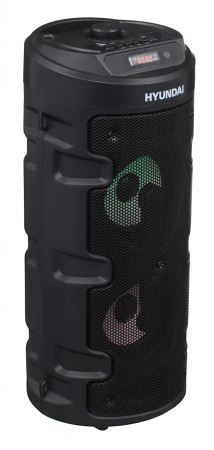 Минисистема Hyundai H-MC160 черный 50Вт FM USB BT SD/MMC