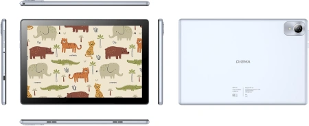 Планшет Digma Kids A10 SC9863A (1.6) 8C RAM2Gb ROM32Gb 10.1" IPS 1280x800 4G 1Sim Android 11.0 Go коричневый 2Mpix 0.3Mpix BT WiFi microSD 128Gb GPRS EDGE 5000mAh 6hr 24hrs