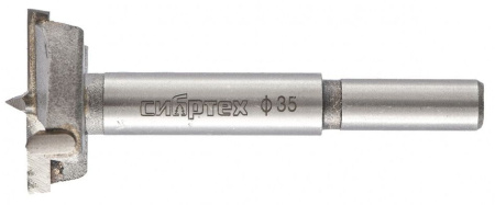 Сверло Сибртех 704835 по дереву Д=35мм Дл=80мм (1пред.) для дрелей/перфораторов