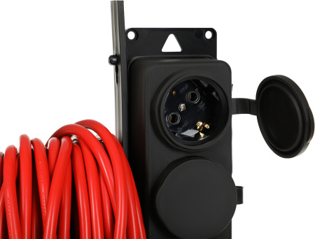 Удлинитель силовой Starwind ST-PS3.20/B 3x1.0кв.мм 3розет. 20м ПВС 10A пласт.рамка оранжевый