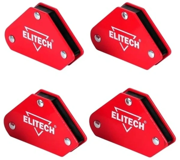 Магнитный угольник Elitech 0606.017900 400гр