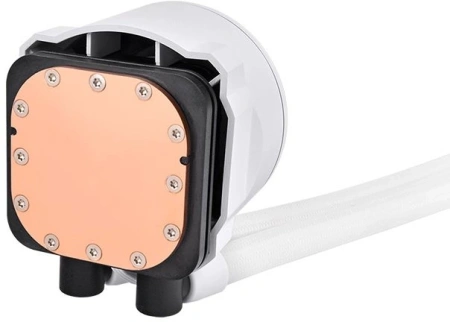 Система водяного охлаждения Thermaltake TH420 V2 Snow ARGB Soc-AM5/AM4/1200/1700/1851 белый 4-pin 34.7dB Al+Cu Ret (CL-W378-PL14SW-A)