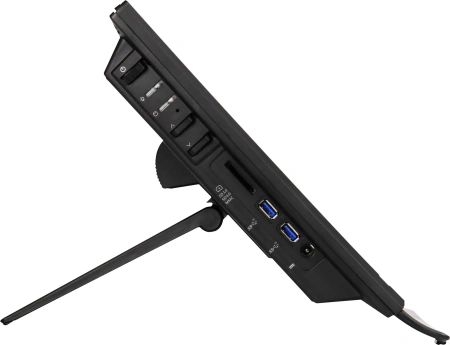 Моноблок MSI Pro AP162T ADL-012XRU 15.6" Full HD Touch N100 (0.8) 4Gb SSD128Gb UHDG CR noOS 2xGbitEth WiFi BT 65W клавиатура мышь Cam черный 1920x1080