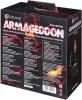 Наушники с микрофоном Оклик HS-G300 ARMAGEDDON черный/красный 2.3м мониторные оголовье (337457)