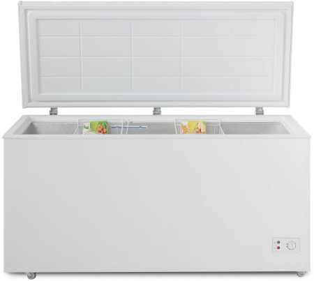 Морозильный ларь Бирюса Б-455KX белый 160Вт