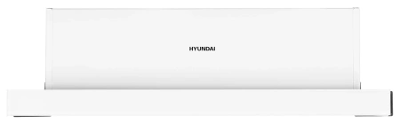 Вытяжка встраиваемая Hyundai HBH 6236 WG белый управление: кулисные переключатели (1 мотор)