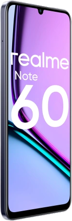 Смартфон Realme RMX3933 Note 60 128Gb 6Gb черный моноблок 3G 4G 2Sim 6.74" 720x1600 Android 14 32Mpix 802.11 a/b/g/n/ac GPS GSM900/1800 GSM1900 TouchSc A-GPS microSD