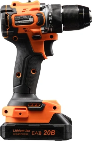 Дрель-шуруповерт Вихрь ДА-20Л-2К/БП аккум. патрон:быстрозажимной (кейс в комплекте) (72/14/67)