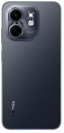 Смартфон Infinix X6532 Smart 9 128Gb 3Gb черный моноблок 3G 4G 2Sim 6.7" 720x1600 Android 14 13Mpix 802.11 a/b/g/n/ac GPS GSM900/1800 GSM1900 TouchSc Protect FM microSD max2048Gb