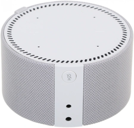 Умная колонка Yandex Станция Мини с часами Алиса серый 10W 1.0 BT 10м (YNDX-00020G)