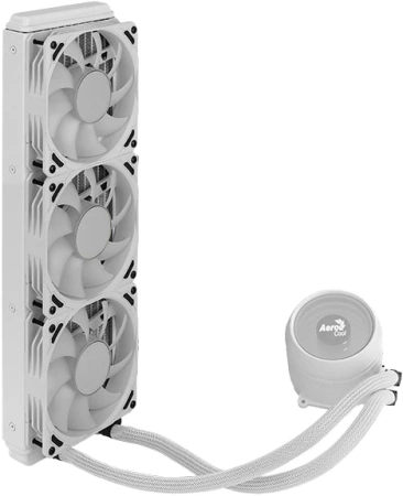 Система водяного охлаждения Aerocool Mirage L360 White ARGB Soc-AM5/AM4/1151/1200/2066/1700 4-pin 20