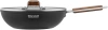 Сковорода ВОК (WOK) Rondell Fjord RDA-1800 круглая 28см покрытие: Xylan Plus ручка несъемная (с крышкой) черный