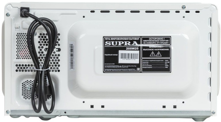 Микроволновая Печь Supra 20SW25 20л. 700Вт белый