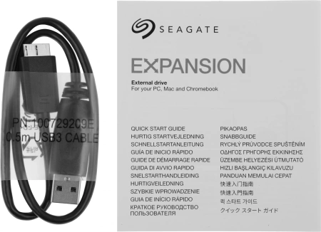 Жесткий диск Seagate USB 3.0 4Tb STKM4000400 Expansion Portable 2.5" черный