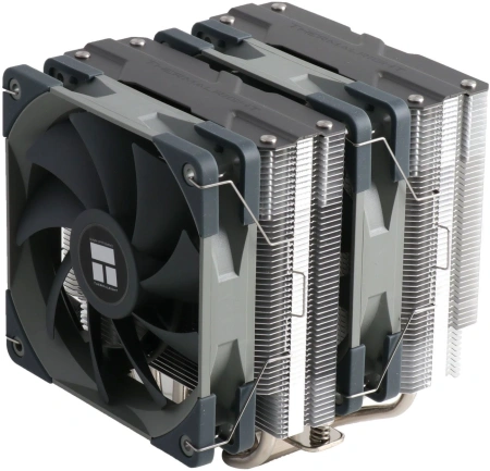 Устройство охлаждения(кулер) Thermalright Peerless Assassin 120 Soc-AM5/AM4/1200/1700/1851 серый 4-pin 25.6dB Al+Cu 750gr Ret (PA120)