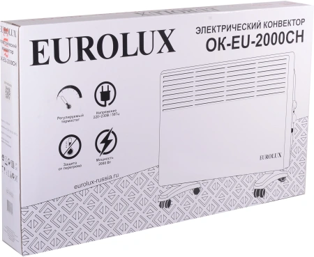 Конвектор Eurolux ОК-EU-2000CH 2000Вт белый