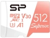 Флеш карта microSDXC 512GB Silicon Power SP512GBSTXDV3V20SP Superior + adapter