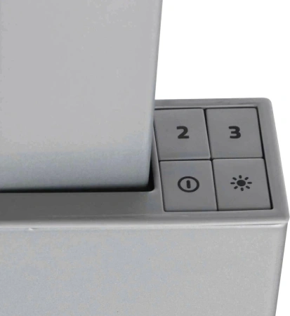 Вытяжка встраиваемая Jet Air Aurora LX/GRX/F/60 серебристый управление: кнопочное (1 мотор)