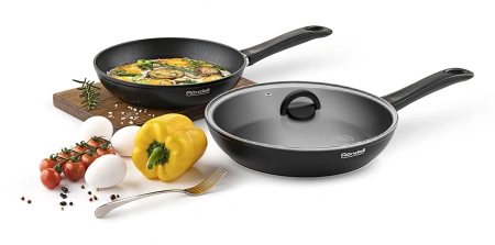 Крышка Rondell Handy RDA-1685 d=20см крыш.прозрачный руч.черная