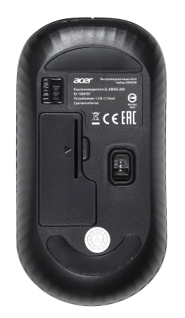 Клавиатура + мышь Acer OKR030 клав:черный мышь:черный USB беспроводная slim (ZL.KBDEE.005)