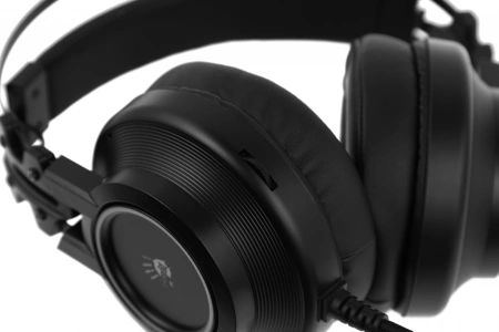 Наушники с микрофоном A4Tech Bloody G528C черный 2м мониторные USB оголовье (G528C)