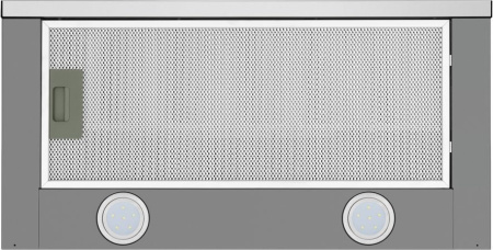 Вытяжка встраиваемая Maunfeld VS Fast 50 нержавеющая сталь управление: кулисные переключатели (1 мотор)