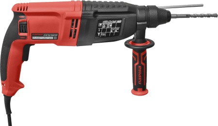 Перфоратор Парма П-01-26/900ЭР патрон:SDS-plus уд.:3Дж 900Вт (кейс в комплекте)