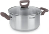 Кастрюля Rondell Fest RDS-1322 2.8л. d=20см (с крышкой) стальной