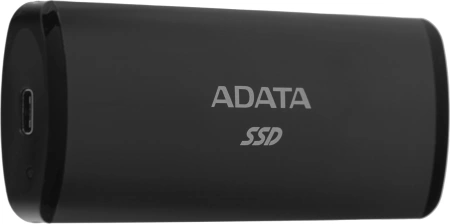 Накопитель SSD A-Data USB-C 256Gb ASE760-256GU32G2-CTI SE760 1.8" серый