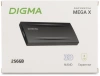 Накопитель SSD Digma USB 3.2 256GB DGSM8256G2MGG MEGA X 1.8"