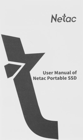 Накопитель SSD Netac USB-C 960Gb NT01Z7S-960G-32BK Z7S 2.5" черный