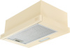 Вытяжка встраиваемая Lex Hubble 500 IV слоновая кость управление: кнопочное (1 мотор)