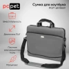 Сумка для ноутбука 15.6" PC Pet 600D серый нейлон (PCP-A1315GY)