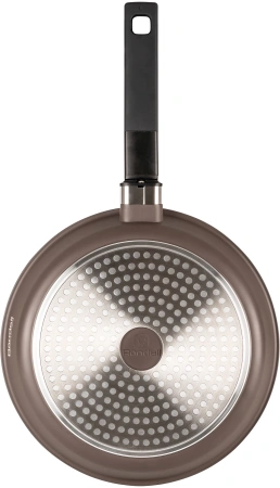 Сковорода Rondell Praline RDA-1565 круглая 26см покрытие: Xylan Plus ручка съемная (без крышки) коричневый