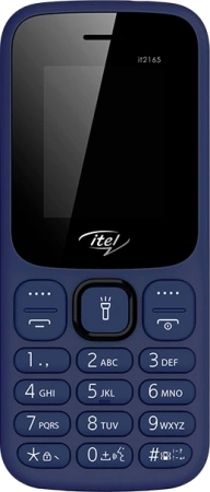 Мобильный телефон Itel it2165 4Gb 4Gb темно-синий моноблок 1.77" GSM900/1800