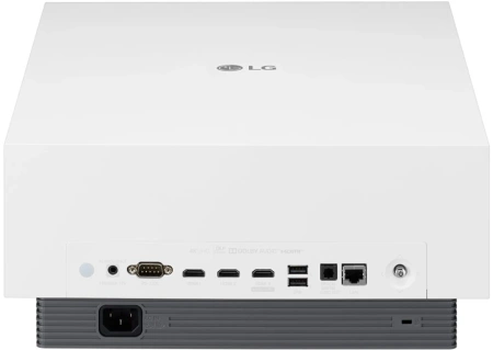 Проектор LG AU810PW DLP 2700Lm ANSI (3840x2160) 3000000:1 ресурс лампы:20000часов 2xUSB typeA 3xHDMI 11кг