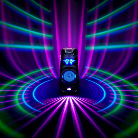 Минисистема Sony MHC-V73D черный/CD/CDRW/DVD/DVDRW/FM/USB/BT