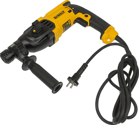 Перфоратор DeWalt D25133K-QS патр.:SDS-plus уд.:2.8Дж 800Вт (кейс в комплекте)