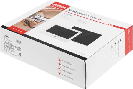 Видеодомофон Dahua DHI-VTH2621G-WP черный