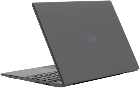 Ноутбук IRU Калибр 15PH Ryzen 5 5500U 8Gb SSD512Gb AMD Radeon Rx Vega 7 15.6" IPS FHD (1920x1080) Free DOS black WiFi BT Cam 4350mAh (2054001)
