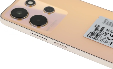Смартфон Infinix X6716 Note 30i 128Gb 8Gb золотой моноблок 3G 4G 2Sim 6.66" 1080x2400 Android 13 64Mpix 802.11 a/b/g/n/ac NFC GPS GSM900/1800 GSM1900 TouchSc FM microSD max1024Gb