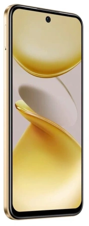 Смартфон Infinix X6532 Smart 9 128Gb 3Gb золотой моноблок 3G 4G 2Sim 6.7" 720x1600 Android 14 13Mpix 802.11 a/b/g/n/ac GPS GSM900/1800 GSM1900 TouchSc Protect FM microSD max2048Gb