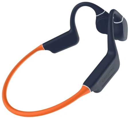 Гарнитура накладные Creative Outlier Free Plus оранжевый/синий беспроводные bluetooth шейный обод (51EF1081AA002)