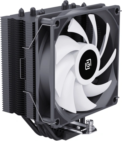 Устройство охлаждения(кулер) Оклик OG-CPC180FRGB-PWM1 RGB Soc-AM5/AM4/1151/1200/2066/2011/1700 черный 4-pin 20dB Al+Cu 180W 820gr Ret