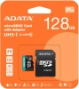 Флеш карта microSDXC 128Gb Class10 A-Data AUSDX128GUI3V30SA2-RA1 Premier Pro + adapter