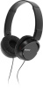 Гарнитура накладные Sony MDR-ZX110AP 1.2м черный проводные оголовье (MDR-ZX110AP/B)