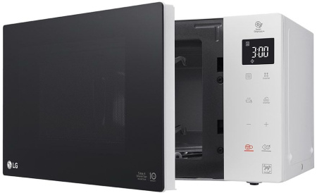 Микроволновая Печь LG MW25R35GISW 25л. 1000Вт белый/черный